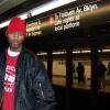 Philli in N.Y. Subway.